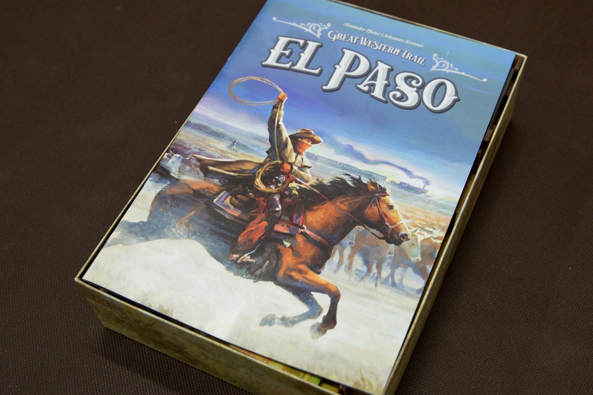 Insert pasujący do gry Great Western Trail: El Paso - Ułożenie elemntów w pudełku