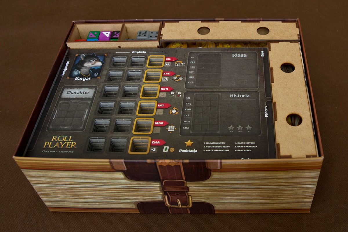 Insert pasujący do gry Roll Player - Big Box