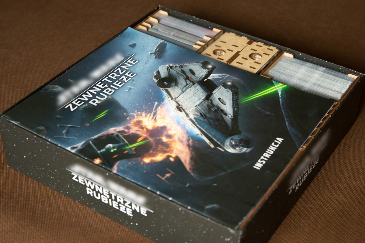 Insert pasujący do gry Star Wars - Zewnętrzne Rubieże z dodatkiem Niedokończone Sprawy
