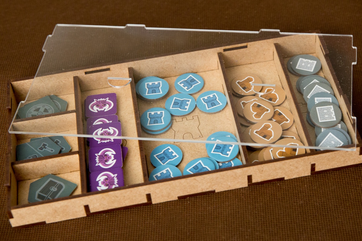 Insert do gry Reavers of Midgard - pojemnik na żetony - HDF