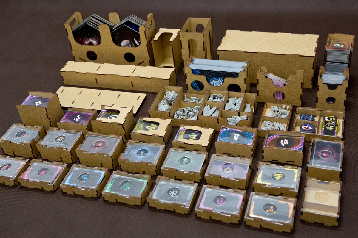 Insert do gry Twilight Imperium: Kraniec burzy - wszystkie elementy - wersja HDF