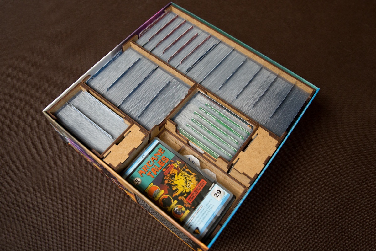 Insert pasujący do gry Thorgal Sentinels of the Multiverse: Definitive Edition - ułożenie w pudełku - wersja HDF
