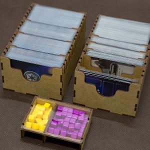 Insert reDrewno do gry Star Wars Deckbuilding Game - Wszystkie elementy - wersja HDF