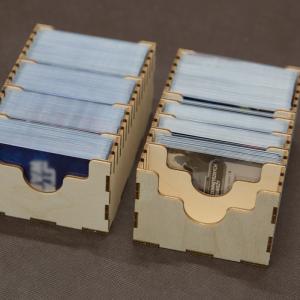 Insert reDrewno do gry Star Wars Deckbuilding Game - 2 pojemniki na karty - wersja ze sklejki