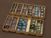 Insert pasujący do gry Darkest Dungeon - 2 pojemnik na żetony Zarazy, Krwotoku, Naznaczenia, Riposty, Wzmocnienia, Osłabiebia, Ogłuszenia, Gardy, Ochrony - wersja HDF