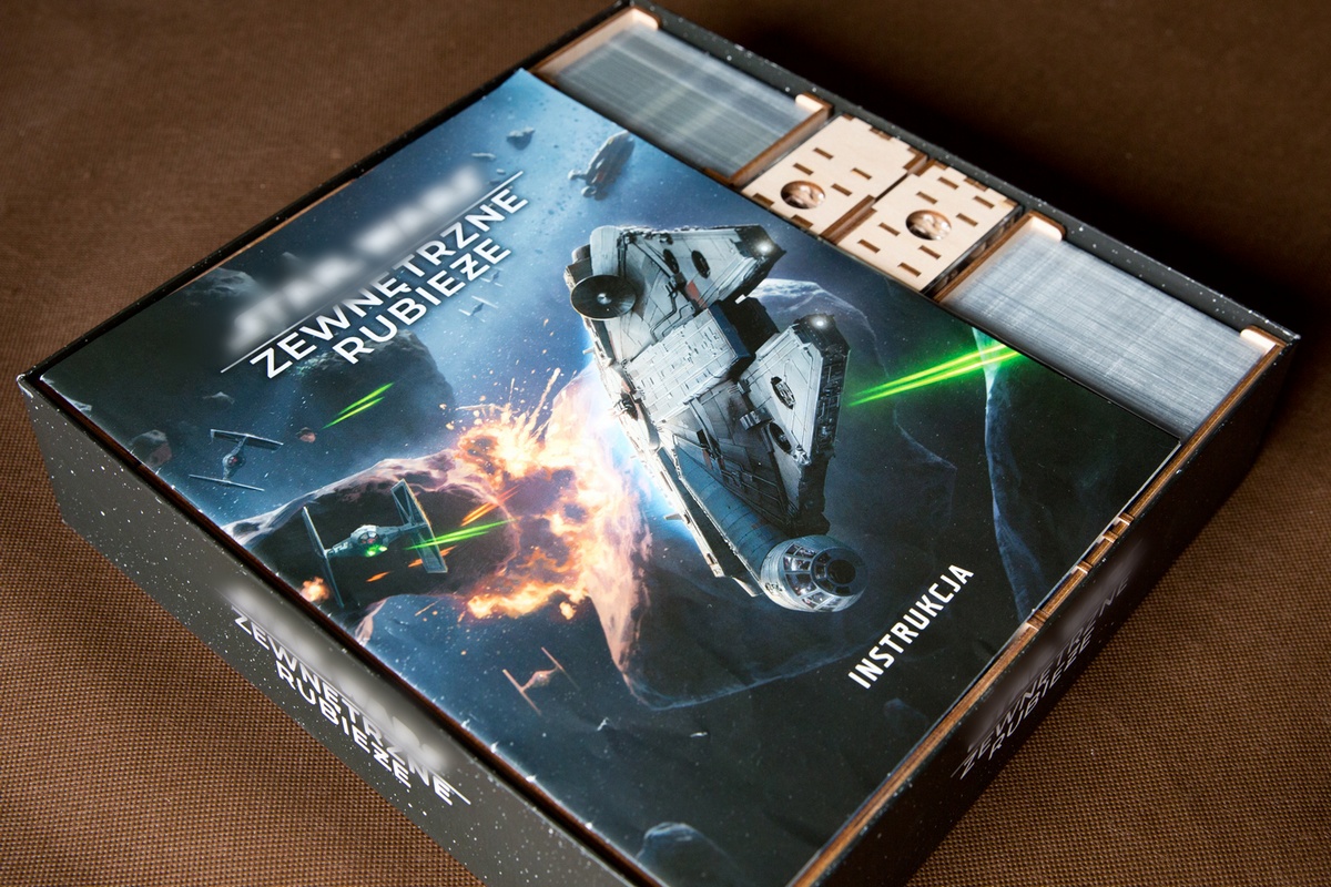 Insert pasujący do gry Star Wars - Zewnętrzne Rubieże z dodatkiem Niedokończone Sprawy
