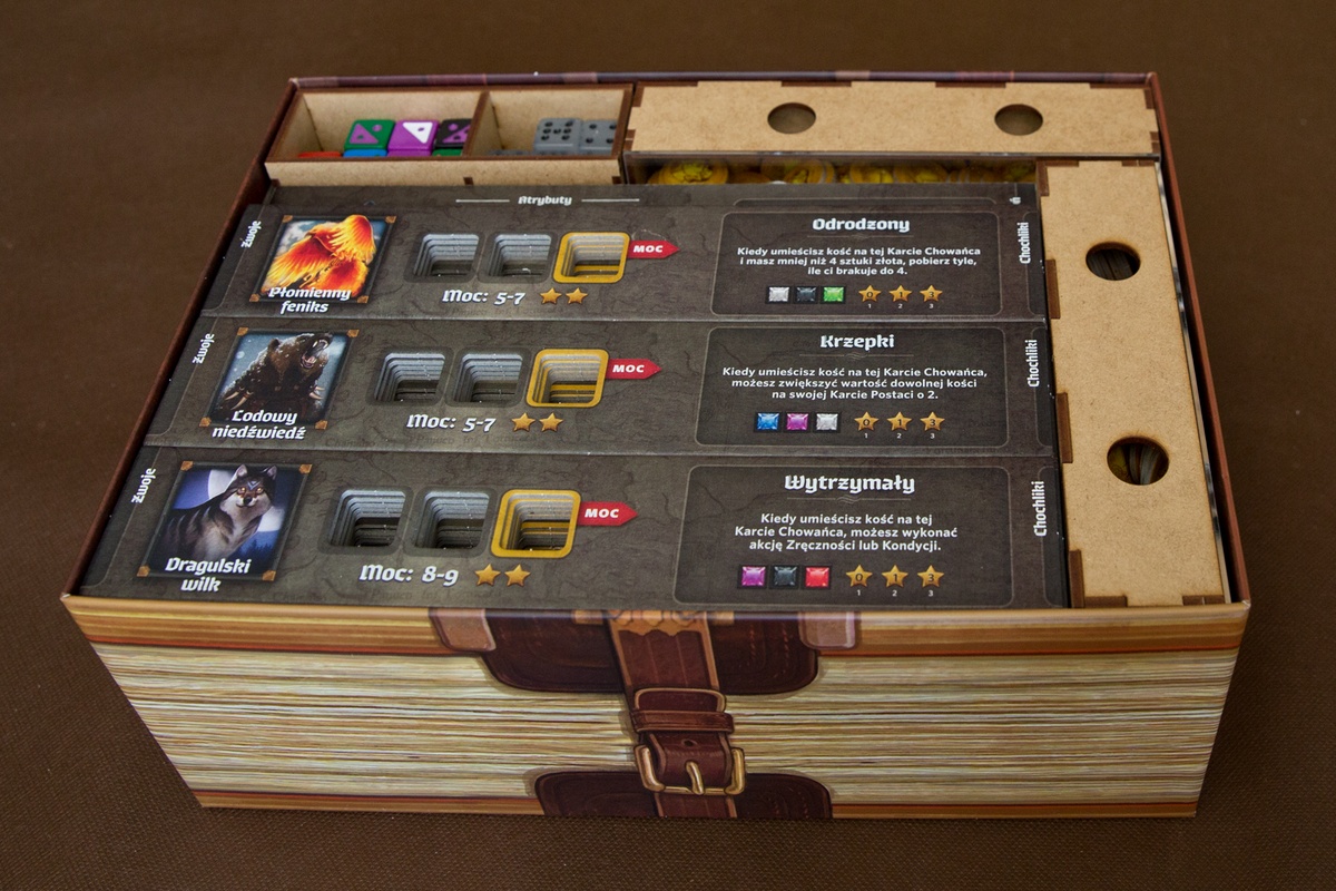Insert pasujący do gry Roll Player - Big Box
