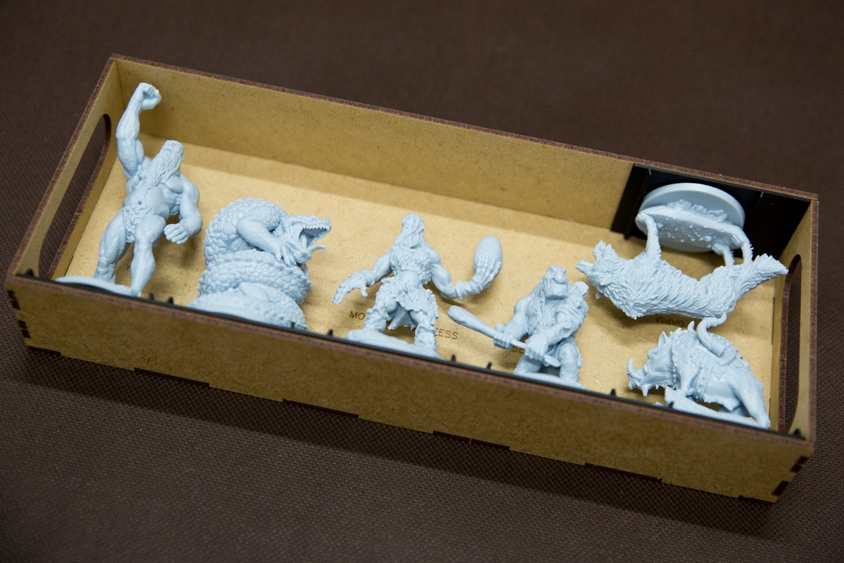 Insert do gry Blood Rage - Promos BOX - 1 pojemnik na duże figurki Potworów - wersja HDF