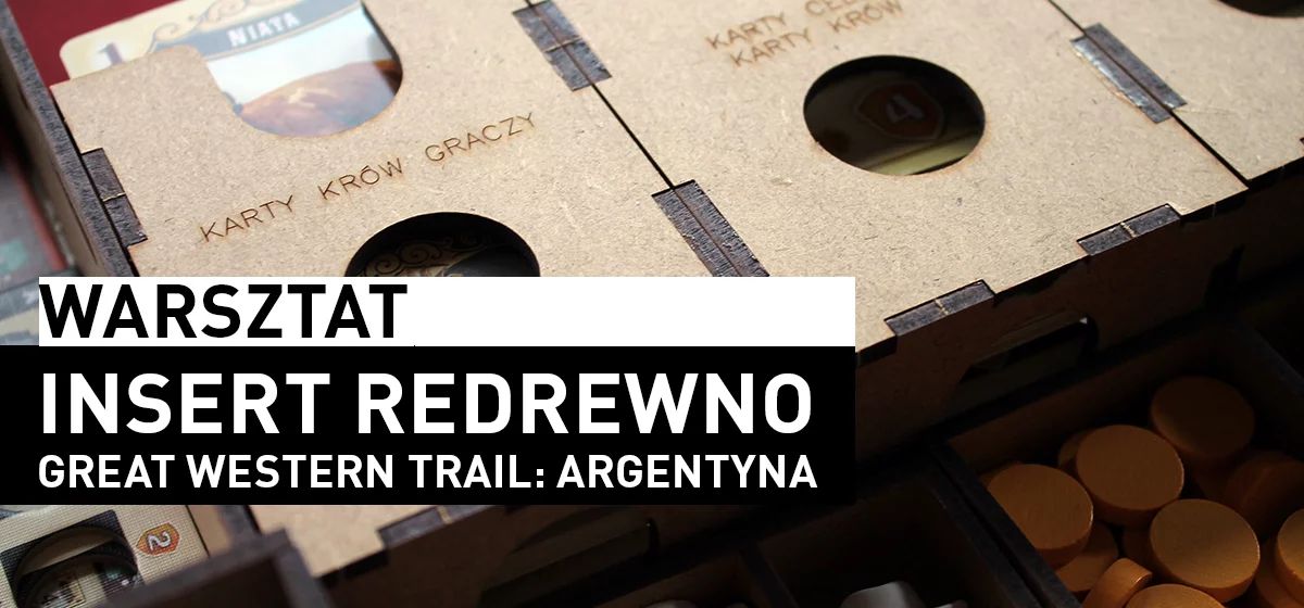 Insert reDrewno do gry Great Western Trail: Argentyna