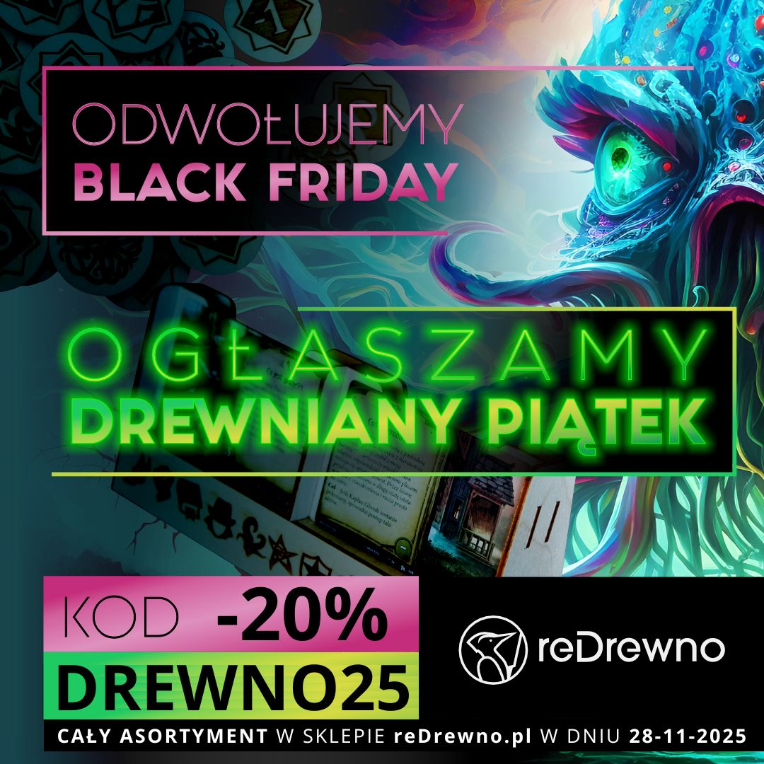 Promocja rabat 20% drewniany piątek