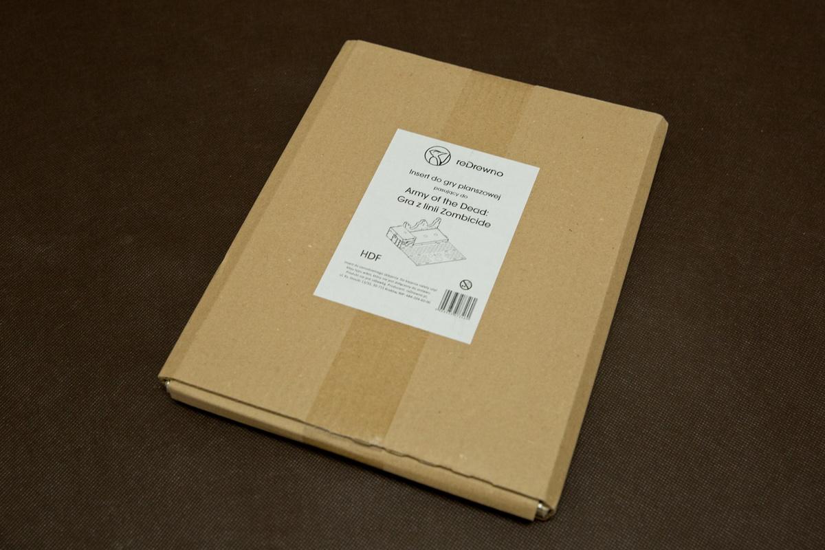 Insert pasujący do gry Army of the Dead: Gra z linii Zombicide
