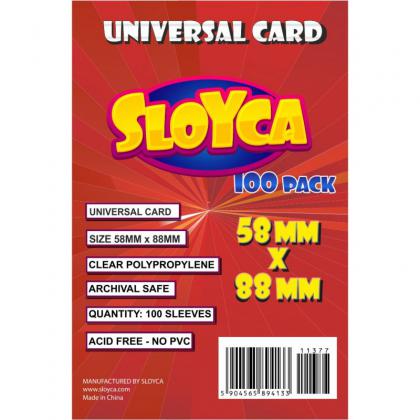 SLOYCA Koszulki Universal Card (58x88mm)
