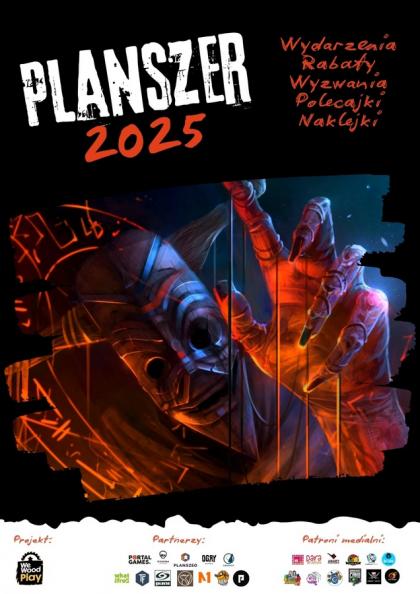 Planszer 2025 - kalendarz planszówkowy