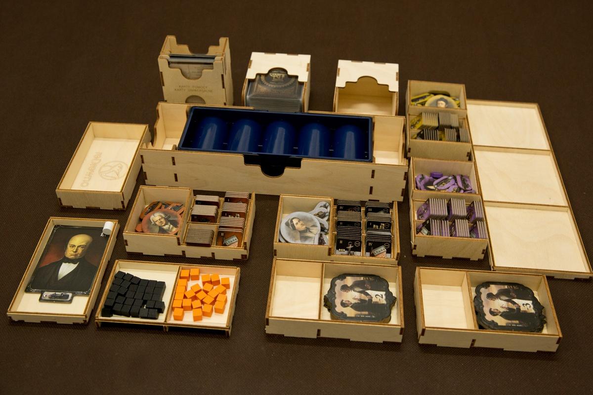 Insert pasujący do gry Brass: Lancashire (edycja deluxe)