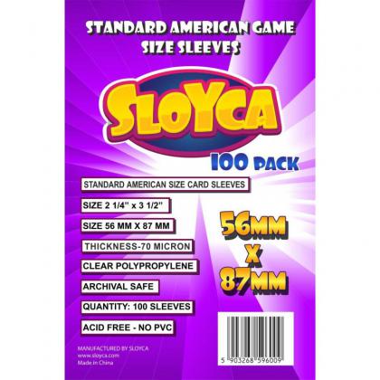 SLOYCA Koszulki Standard American (56x87mm)