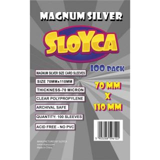 SLOYCA Koszulki Magnum Silver (70x110mm)